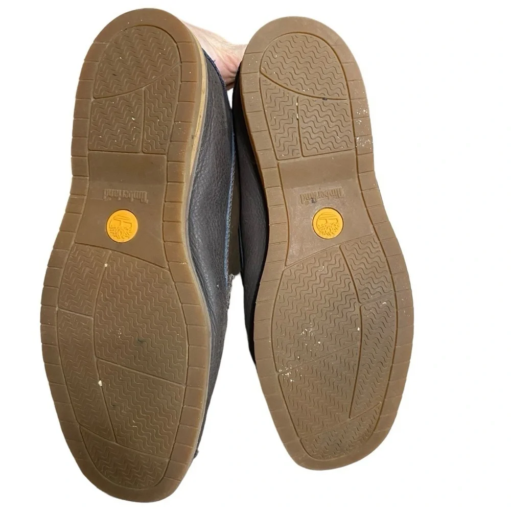 Timberland Bluffton Ortholite Brown Nubuck Upper Slip On Loafers Size 8